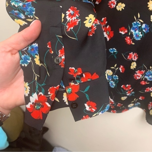Laundry Shelli Segal Floral Blouse - Picture 9 of 10